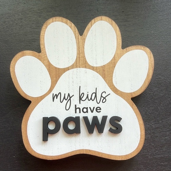 Word Block Paw - Picture 1 of 2